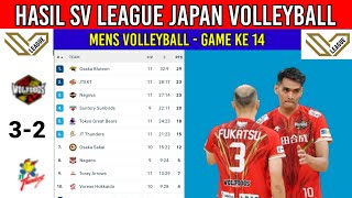 RIVAN DAN NAGOYA WOLFSDOG HARI INI ¬Hasil Dan Klasemen Liga Voli Putra SV League Jepang 202425 [upl. by Viviana]