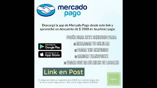 Cuponw 3500 en tu cuenta MercadoPago [upl. by Atinniuq]