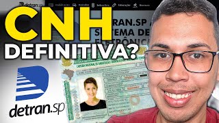 Como FUNCIONA a TROCA para CNH Definitiva com Detran SP [upl. by Ettenan638]