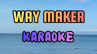 Christian songs karaoke WAY MAKER KaraokeAlphaomega christian song karaoke [upl. by Keavy]