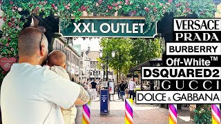 XXL DESIGNER OUTLET in Roermond mit Gucci Prada amp Co  Family Day 9 [upl. by Irat]