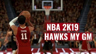 NBA 2K19 Hawks MyGm Ep  2  Porzingis Is Amazing [upl. by Lanna972]