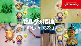 ゼルダの伝説 知恵のかりもの CM カリモノかりて世界救え篇 [upl. by Neelsaj597]