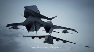 Ace Combat 7  Raven Campaign Mission 10  Transfer Orders [upl. by Fulvi508]