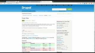 Drupal 7 Code Filter Module  Daily Dose of Drupal Episode 44 [upl. by Enyala]