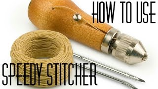 How To Sew using a Speedy Stitcher [upl. by Antons578]