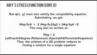 UNIQUENESS THEOREM AND AIRYS STRESS FUNCTION [upl. by Margalit874]