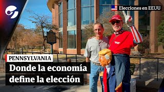 Elecciones en Estados Unidos Pennsylvania donde la economía definirá la elección [upl. by Rtoip]