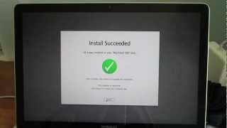 How to Clean Install Mac OS X Mavericks and Mountain Lion [upl. by Berhley]