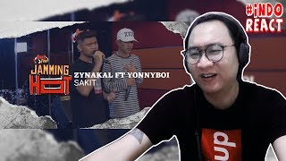 Ternyata Livenya Bagus  Zynakal ft Yonnyboi  Sakit INDOREACT [upl. by Ardeth]