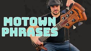 Simple Motown Bass Phrasing [upl. by Griffy]