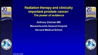 Radiation therapy for high and intermediate risk prostate cancer [upl. by Erdei524]