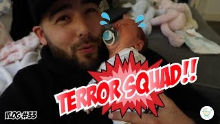 HUILENDE TERROR BABY ☆ DRIELING FAMILIE VLOG 33 [upl. by Nolahp]