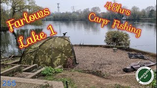 255 Farlows Lake 1 48hrs Carp Fishing [upl. by Jala]