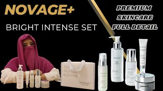 NOVAGE Bright Intense Set  Full Review novage oriflameskincare review [upl. by Roter292]