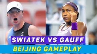 Iga Swiatek Vs Coco Gauff 🔥 • Epic China Open Explosive Tennis  China Open Tennis Elbow Gameplay [upl. by Verner]