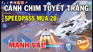 ZingSpeed Mobile  Xe A Cánh Chim Tuyết Trắng  Speedpass Mùa 28 [upl. by Acinorev]