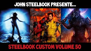 Steelbook Custom Volume 50  32 créations custom [upl. by Ralina]