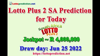 How to get Lotto Plus 2 SA numbers predictions on Saturday 25062022 Jackpot  R4 millions [upl. by Sufur]