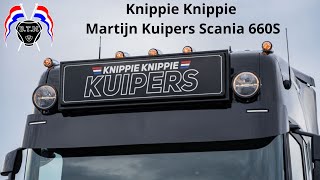 MARTIJN KUIPERS BEGINT MET EIGEN KNIPPIE KNIPPIE KUIPERS SCANIA NG S660 DTM SKINMODDESIGN ETS 2 [upl. by Inej]