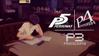 Persona 345 OST Chill Mix  StudyWorkWalk [upl. by Mcclenaghan288]