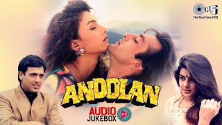 Andolan Movie Songs  Audio Jukebox  Govinda Sanjay Dutt Mamta Kulkarni  Kitne Dinon Ke Baad [upl. by Ynnus136]