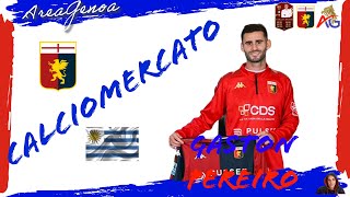 Calciomercato Genoa Gaston Pereiro [upl. by Geffner436]