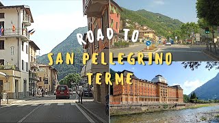 ROAD TO SAN PELLEGRINO TERME ITALY II Summer 2022  jens journey channel [upl. by Lidah]