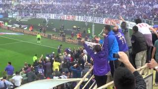 Giuseppe Rossi hattrick goal 4th  Fiorentina 42 Juventus  Stadio Artemio Franchi [upl. by Schulein]