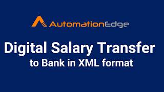 AutomationEdge RPA Bot  Excel Bot for Salary Transfer to Bank [upl. by Lleirbag]