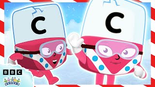 C is for Christmas 🎅  Learn to Read  Alphablocks [upl. by Nirat]