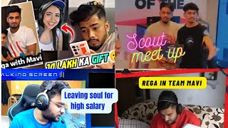 Scout gift 10lakh₹ to kaash😱❤️Soul amit on leaving soul😱 Regaltos joing team mavi scout soul [upl. by Blankenship203]