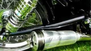 VS 1400 Intruder Custombike little soundfile [upl. by Rehpotsirhcnhoj]