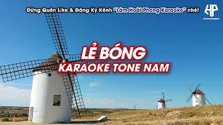 Karaoke Lẻ Bóng Am  Tone Nam  Lâm Hoài Phong [upl. by Kali243]