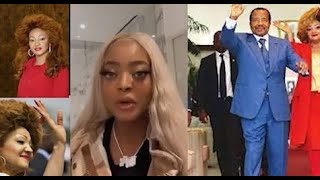 CHANTAL BIYA FUITE A EXIL DIT JE DONNE A QUI JE VEUT SUECESSION FRANCK BIYA FERME LA BOUCHE DE [upl. by Melloney829]