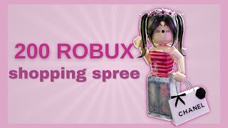 200 ROBUX SHOPPING SPREE [upl. by Ynatsed392]