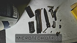 Microtech UTX70 destruction torture disassembly [upl. by Alexia]