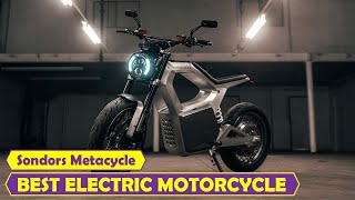 2024 Best electric motorcycle Sondors Metacycle Best budget [upl. by Feirahs]