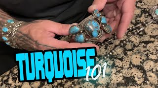 HOW TO IDENTIFY TURQUOISE JEWELRY  IS IT REAL OR FAKE [upl. by Aisila45]