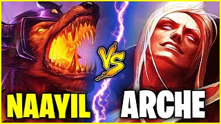 NAAYIL VS ARCHELAUS DELİ EDEN YÜKSEK ELO MAÇI [upl. by Ardell]