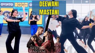 Deewani Mastani  Bajirao Mastani  Deepika Padukone  Damithri Subasinghe damithri dance [upl. by Aikehs]