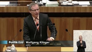 Wolfgang Klinger  Gewerbeordnung  9112016 [upl. by Amaleta]