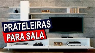 50 PRATELEIRAS PARA SALA QUE DEIXAM O AMBIENTE LINDO [upl. by Enelcaj]