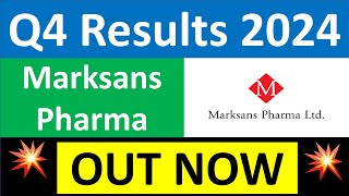 MARKSANS PHARMA Q4 results 2024  MARKSANS results today  MARKSANS PHARMA Share News  MARKSANS [upl. by Assillem]