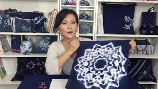 Indigo Dye Technique Tutorial 7 [upl. by Gnet]