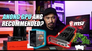 CPUxGPU EP1 Anong Video Card Recommended sa APU Processor Ko ft Ryzen 3 Ryzen 5 amp Ryzen 7 2022 [upl. by Airebma]