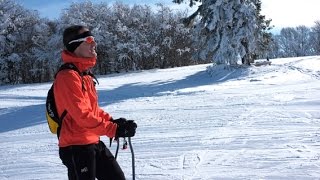 Station de la Planche des Belles Filles en hiver [upl. by Kalie]