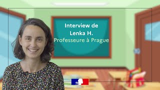 Interview de Lenka H  professeure à Prague [upl. by Champaigne943]