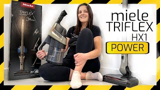 ASPIRADOR 3 en 1 ¿puede con TODO  Miele Triflex HX1 Power unboxing [upl. by Ahsilat]