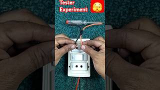 Tester Experiment electrical tester electric [upl. by Enomes]